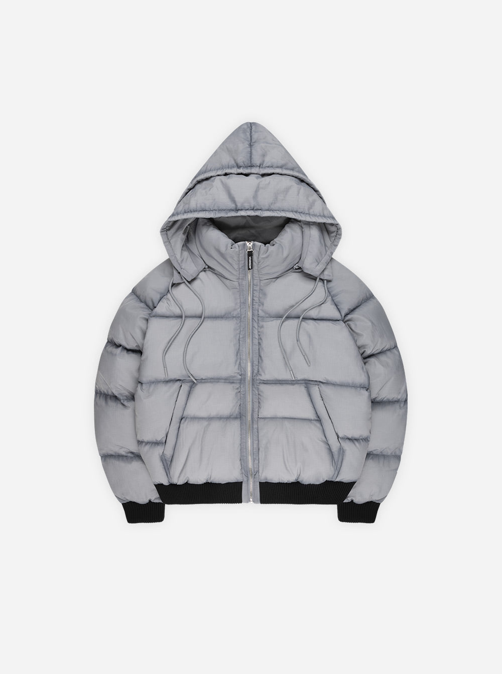 WASHED PUFFER GREY-BLUE