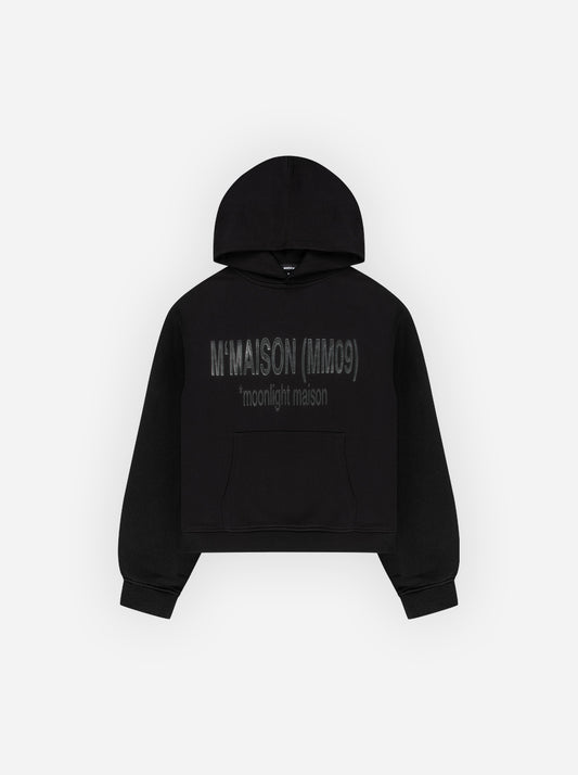 MM09 HOODIE - BLACK