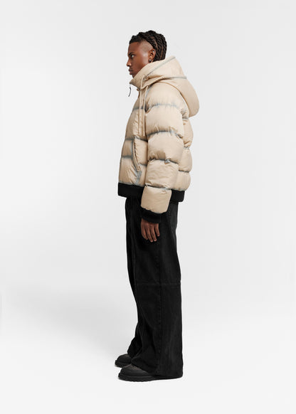 WASHED PUFFER BEIGE