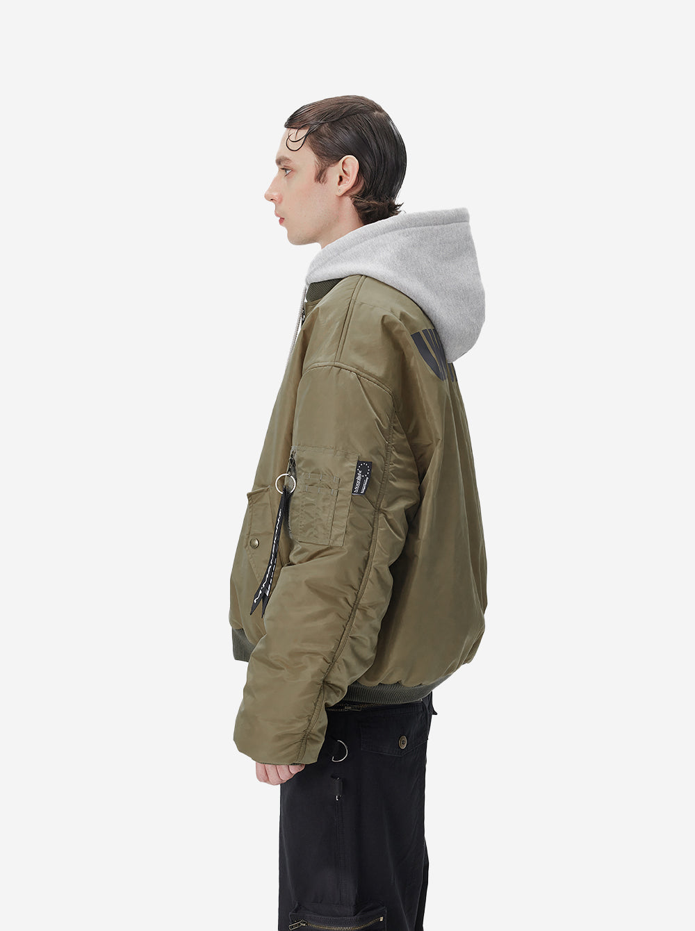 UNIFORM BOMBER - MILITARY GREEN / GREY