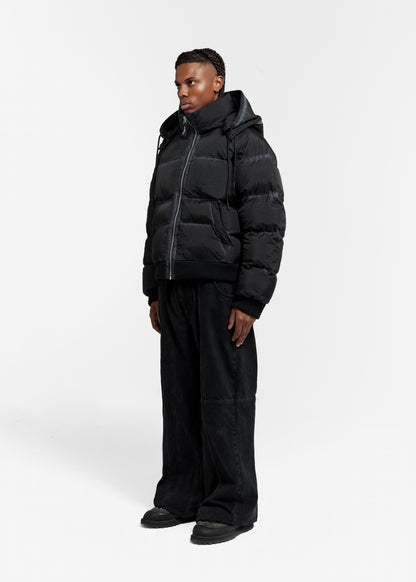 WASHED PUFFER BLACK