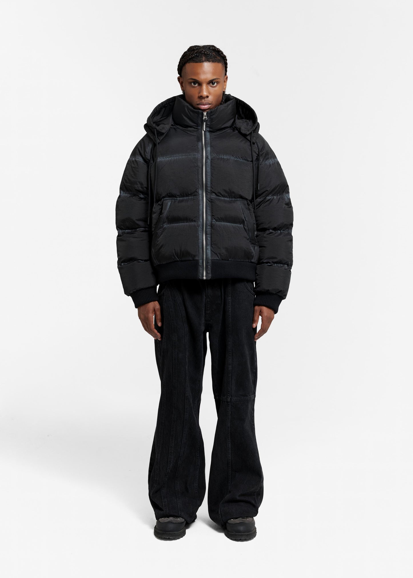 WASHED PUFFER BLACK