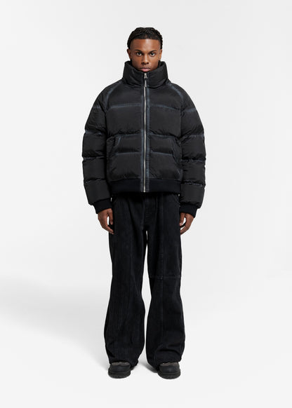 WASHED PUFFER BLACK