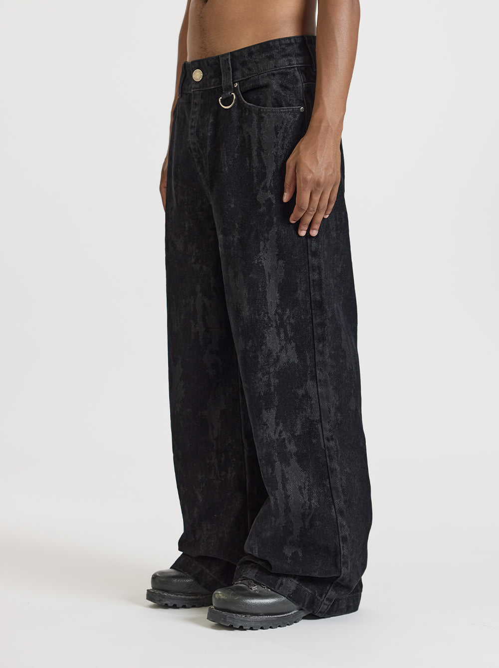 パンツ moonlightmansion SILHOUETTE DENIM SILHOUETTE DENIM - FADED BLUE | Moonlight Mansion