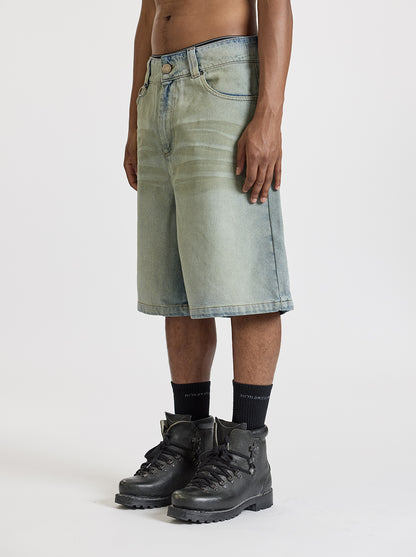 SILHOUETTE JORTS - USED GREEN