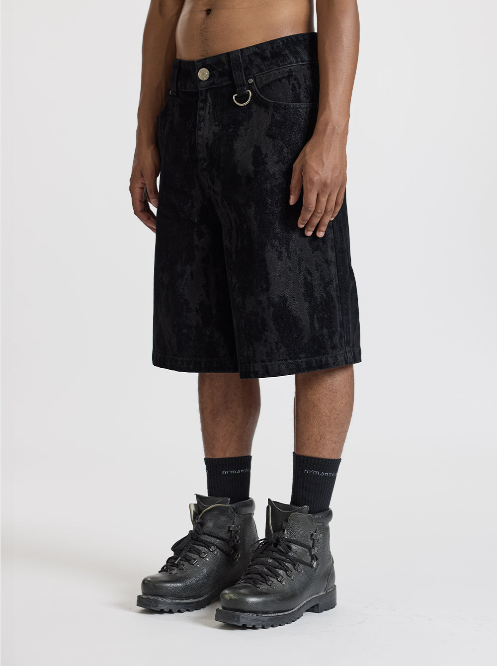 SILHOUETTE JORTS - VELOUR