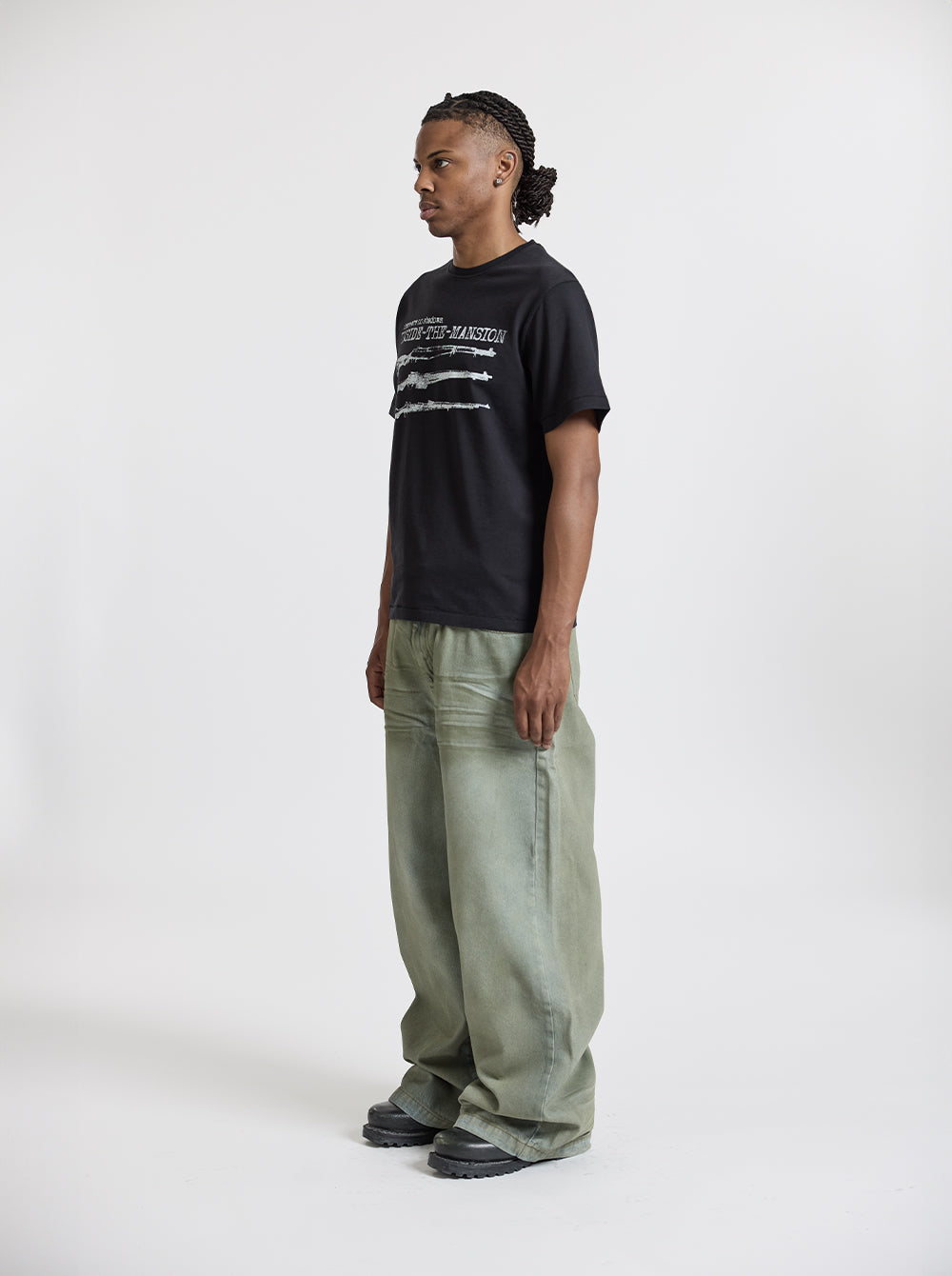 RIFLE T-SHIRT - BLACK