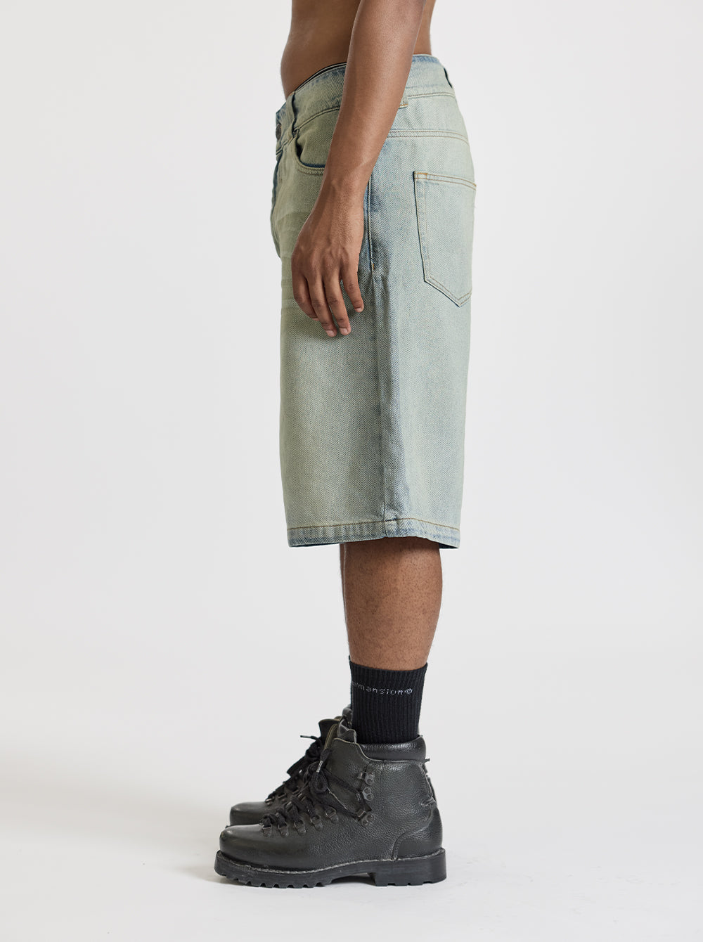 SILHOUETTE JORTS - USED GREEN