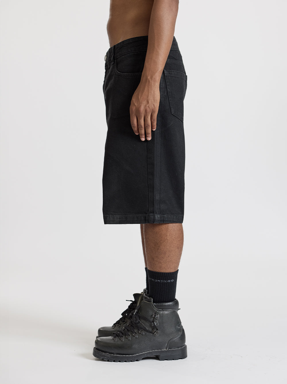 JORTS - WAXED BLACK