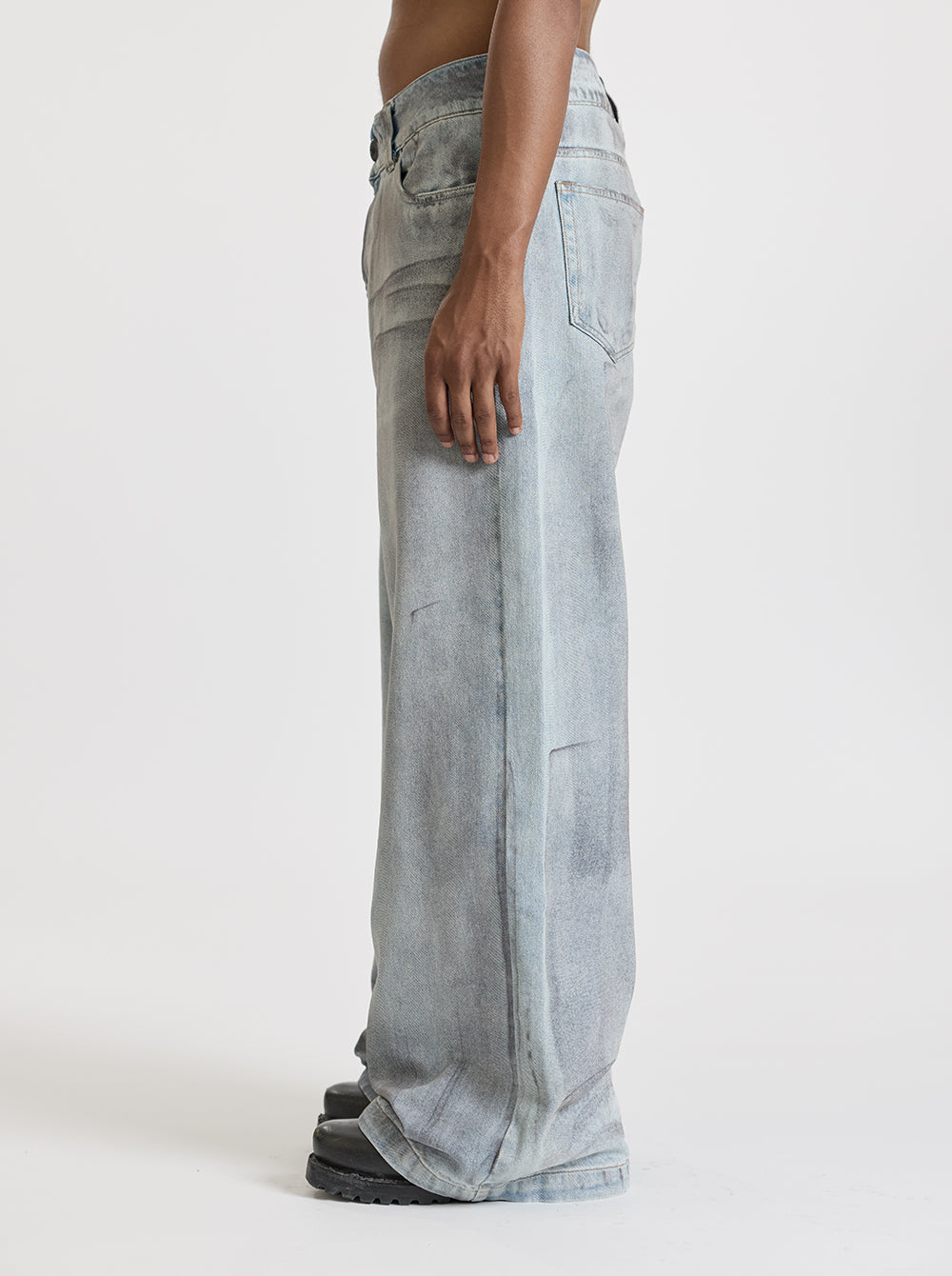 SILHOUETTE DENIM - USED BLUE