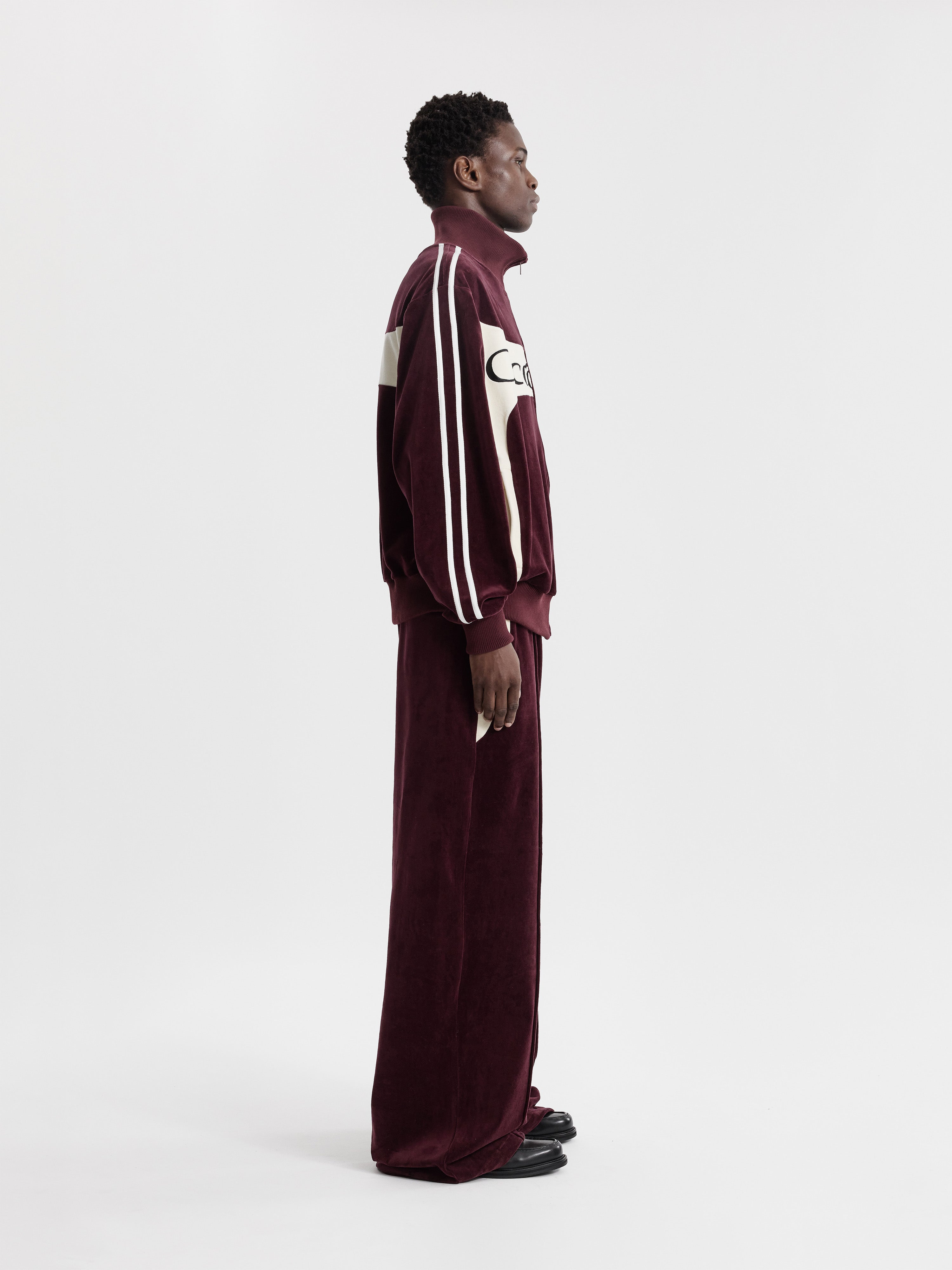 OCOBHRK VELVET JACKET - BORDEAUX | Moonlight Mansion