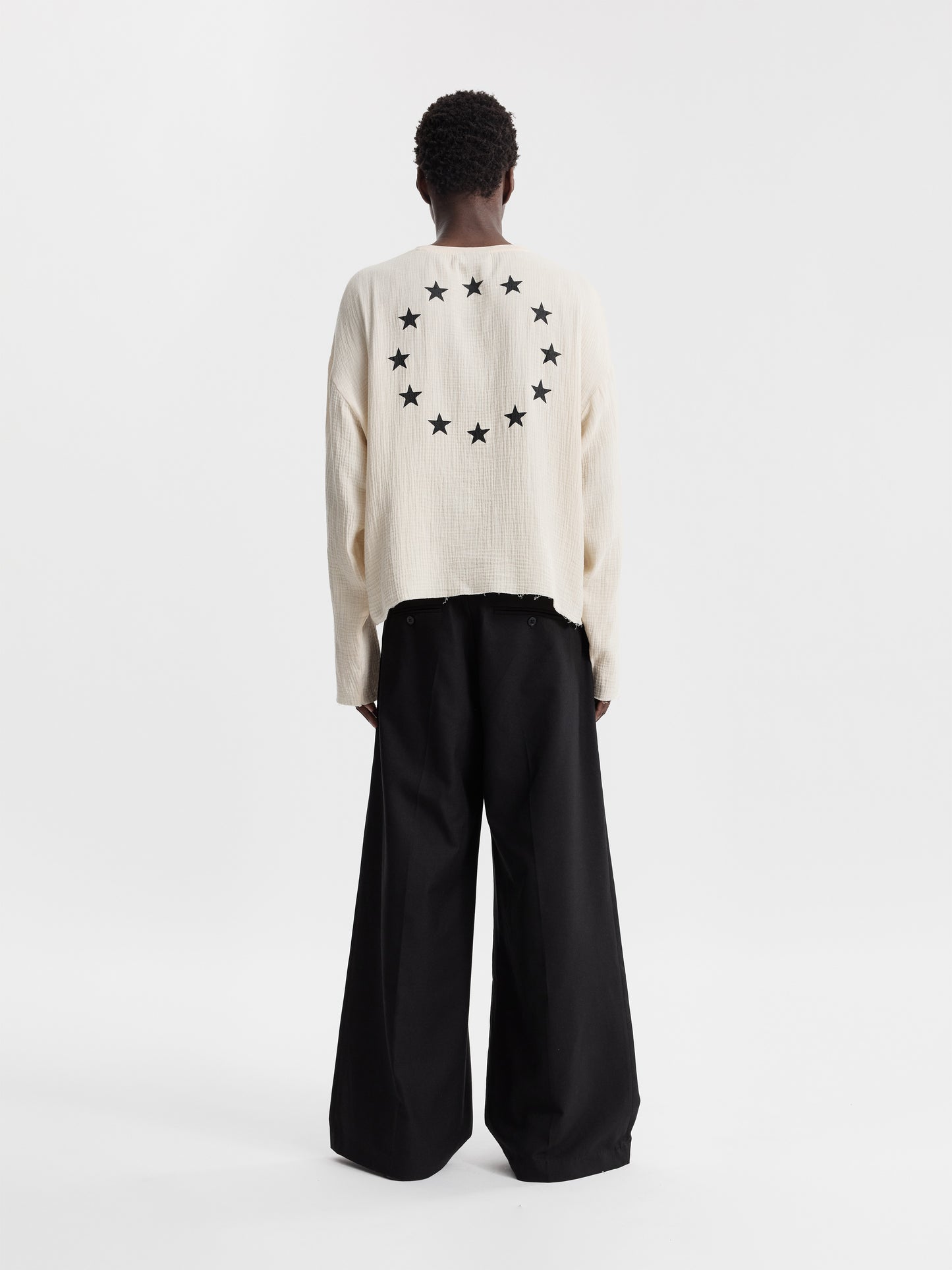 MUSLIN LONGSLEEVE - BONE