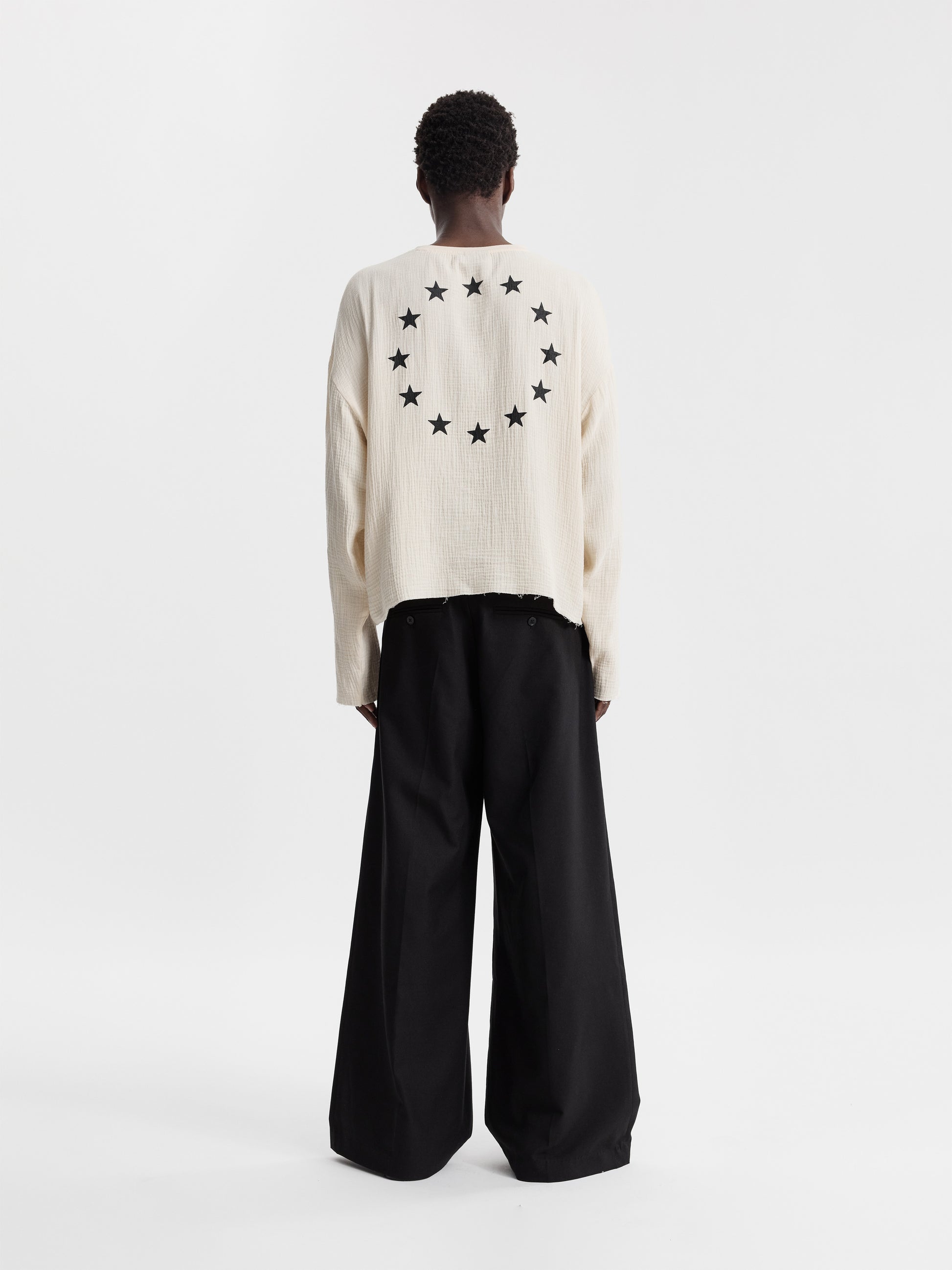 MUSLIN LONGSLEEVE - BONE