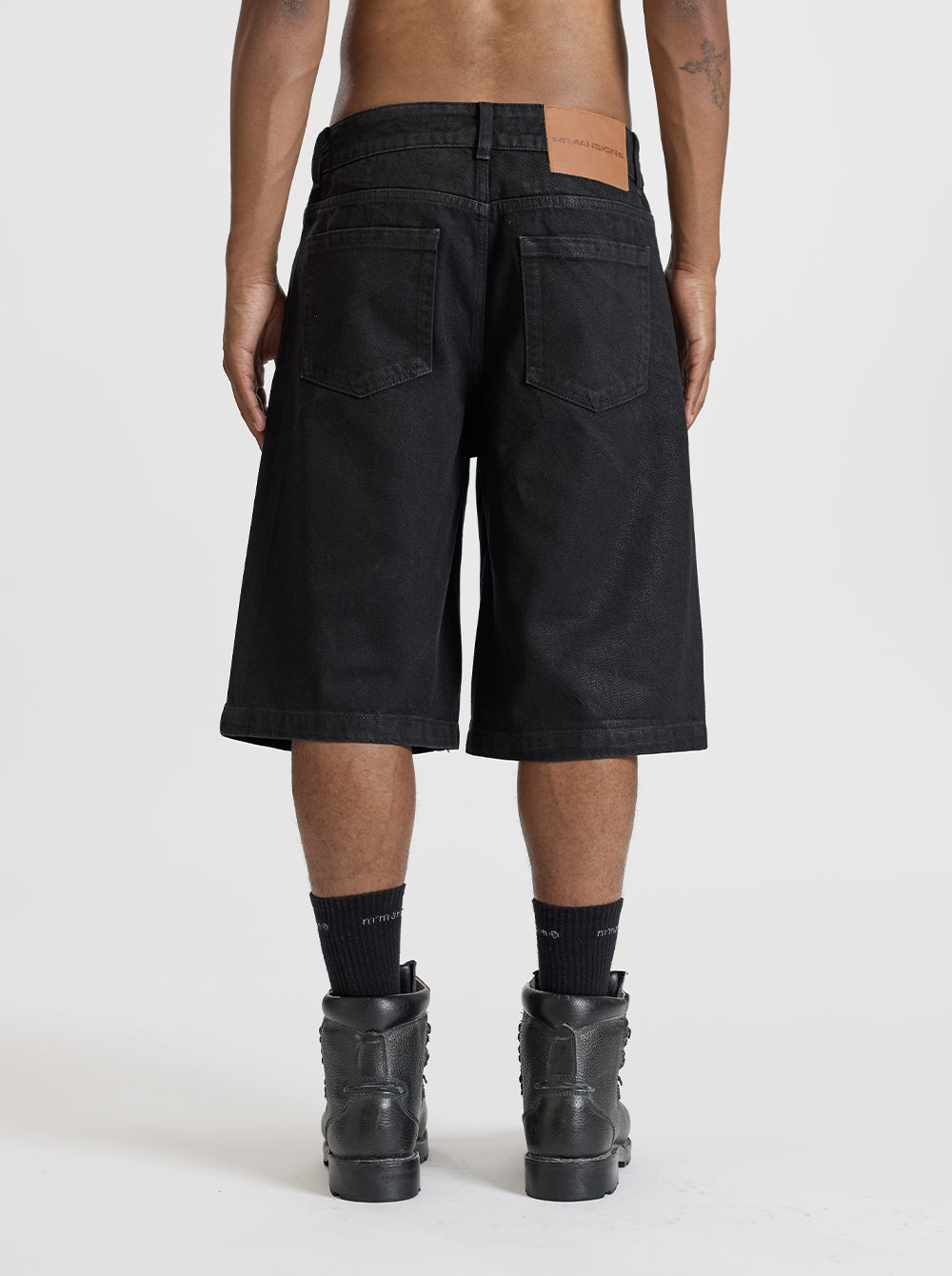 JORTS - WAXED BLACK