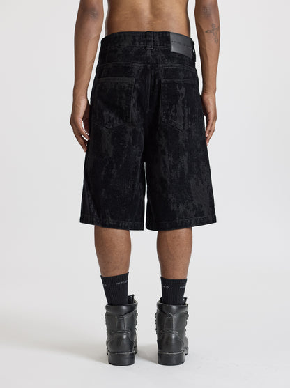 SILHOUETTE JORTS - VELOUR