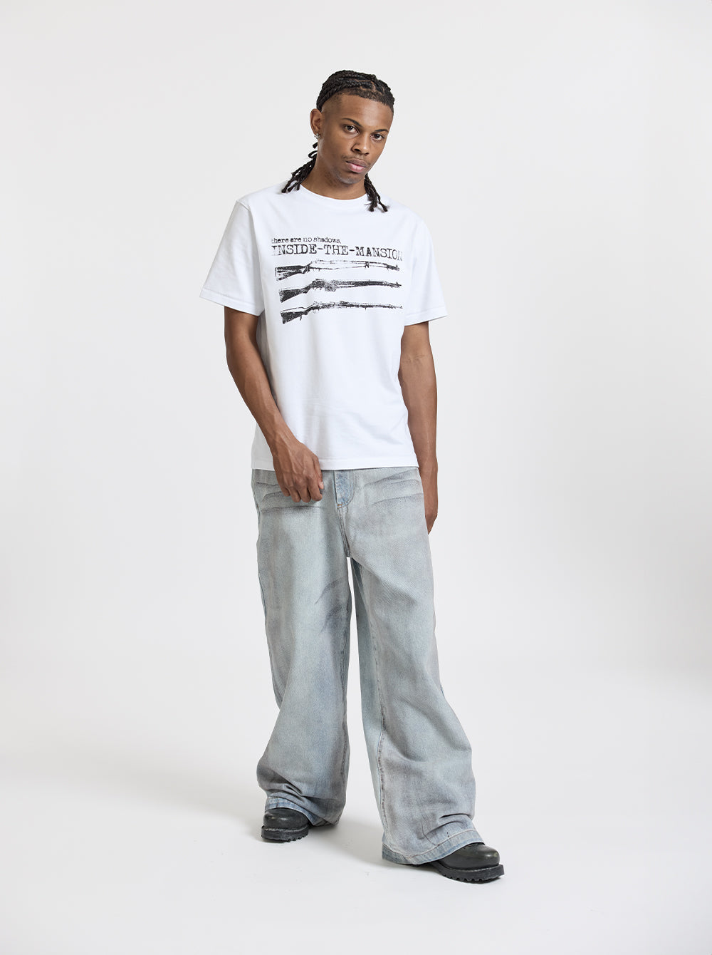 RIFLE T-SHIRT - WHITE