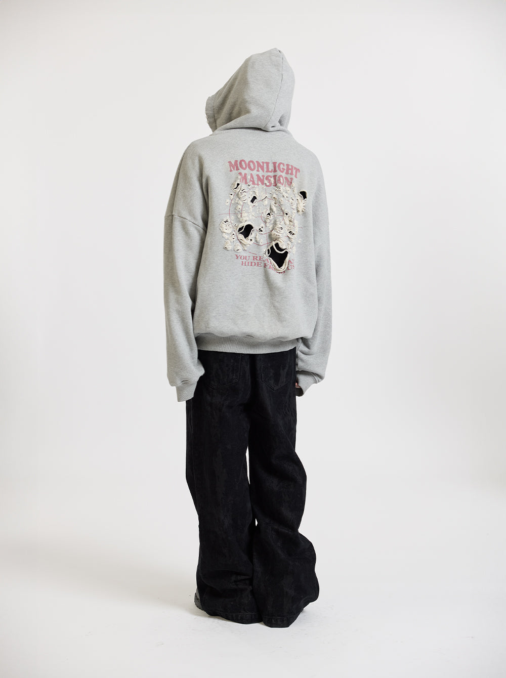 GUNSHOT ZIP-UP - MELANGE GREY