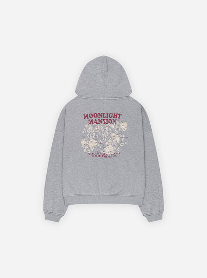 GUNSHOT ZIP-UP - MELANGE GREY