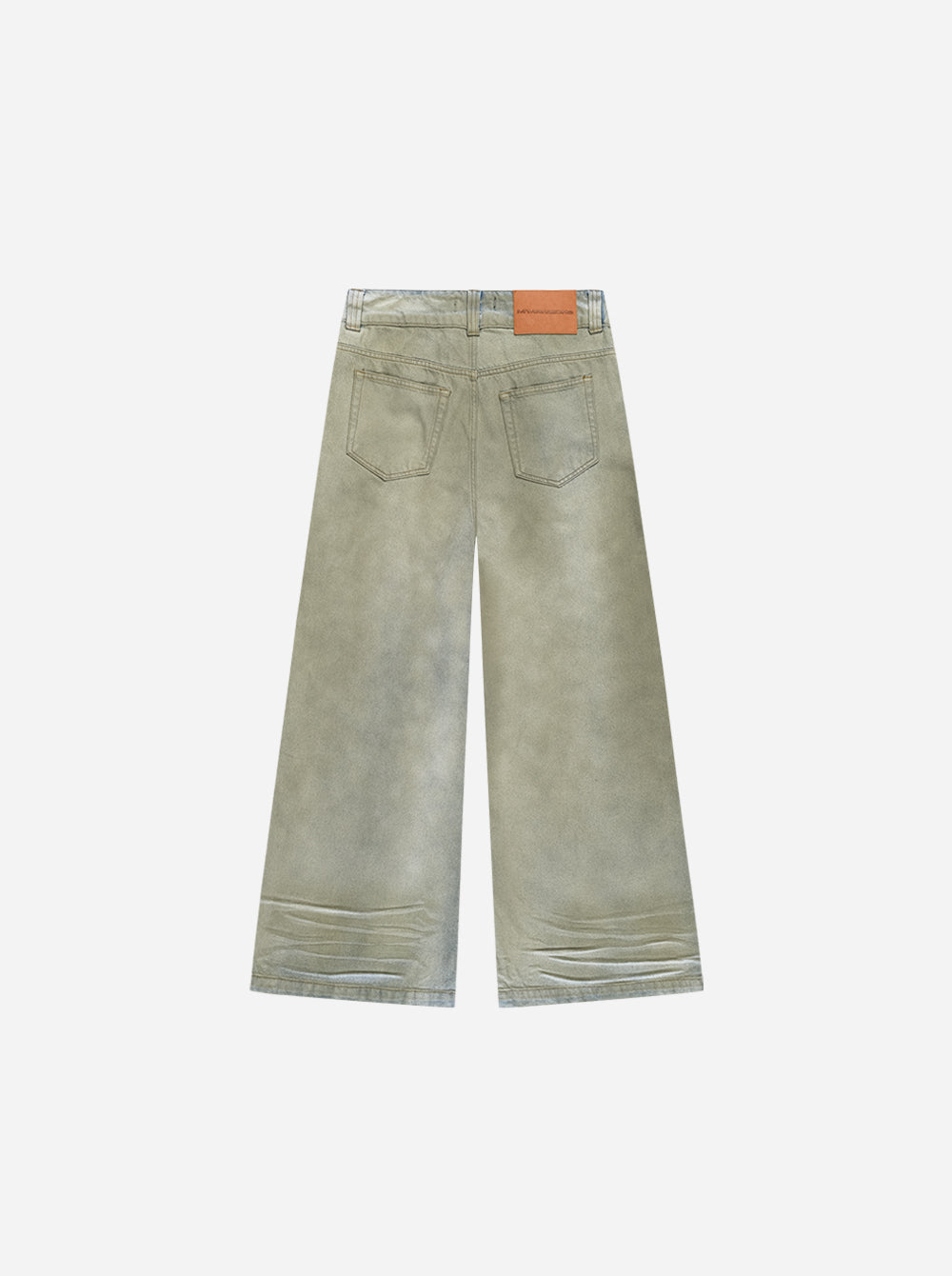 SILHOUETTE DENIM - USED GREEN