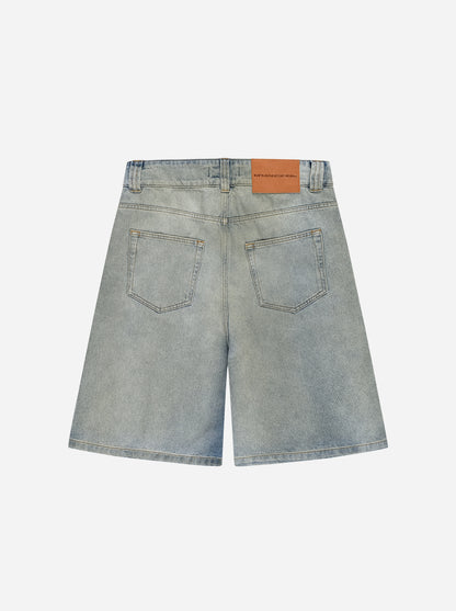 SILHOUETTE JORTS - USED GREEN