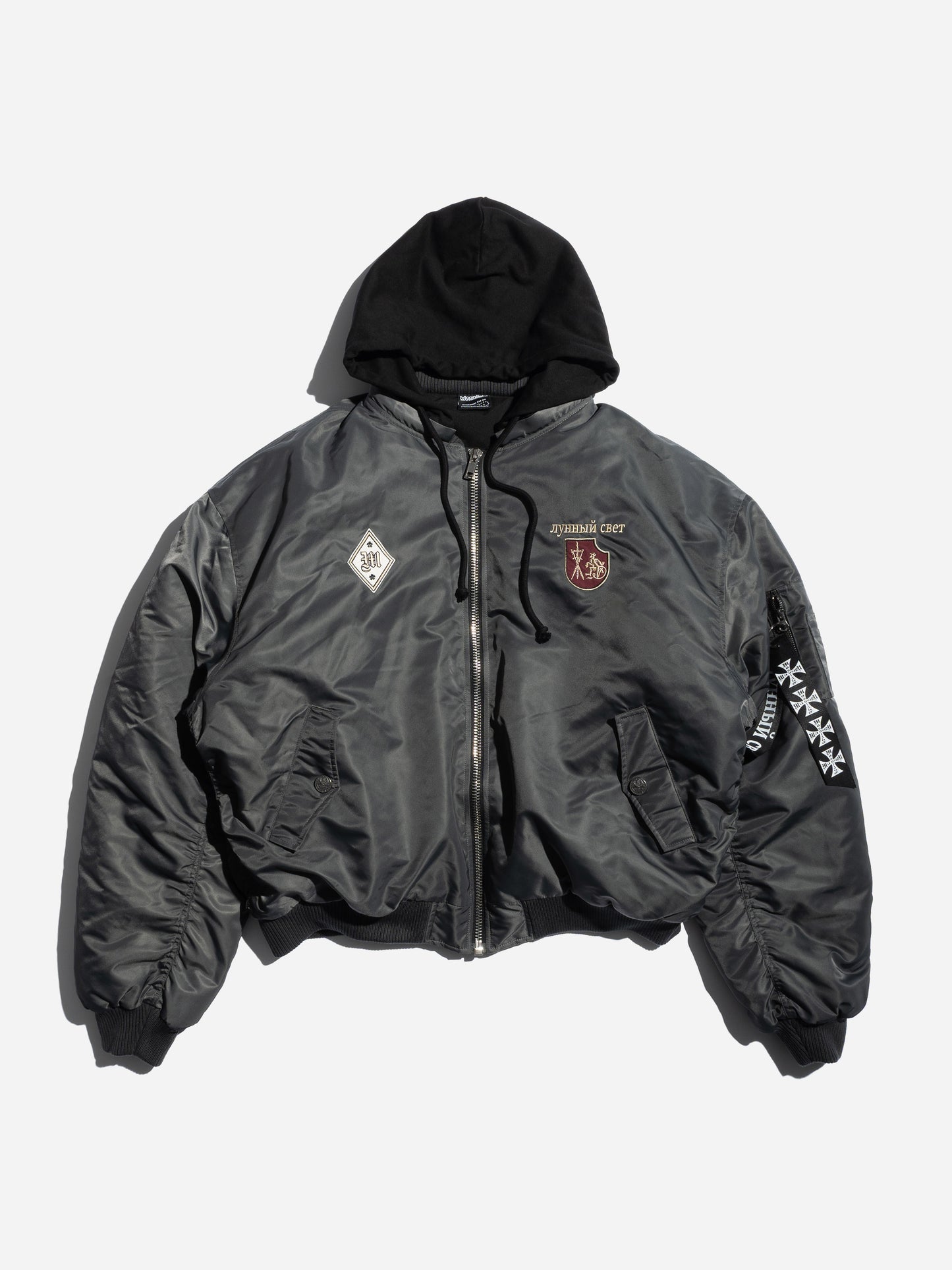 EVERYDAY BOMBER - GREY