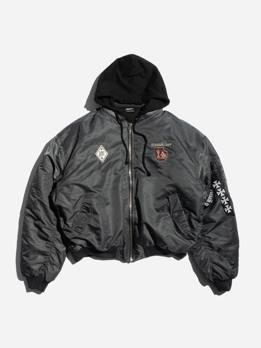 EVERYDAY BOMBER - GREY