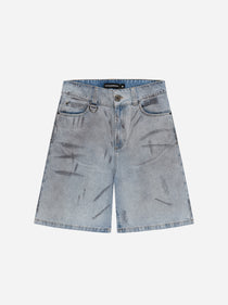 SILHOUETTE JORTS - USED BLUE