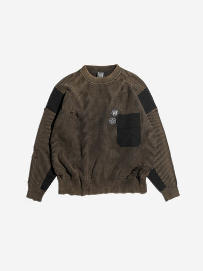 PATROL KNIT - BROWN