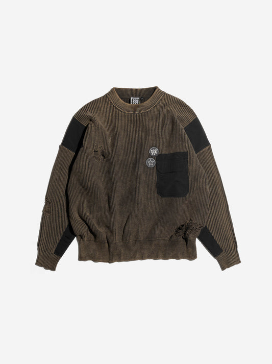 PATROL KNIT - BROWN