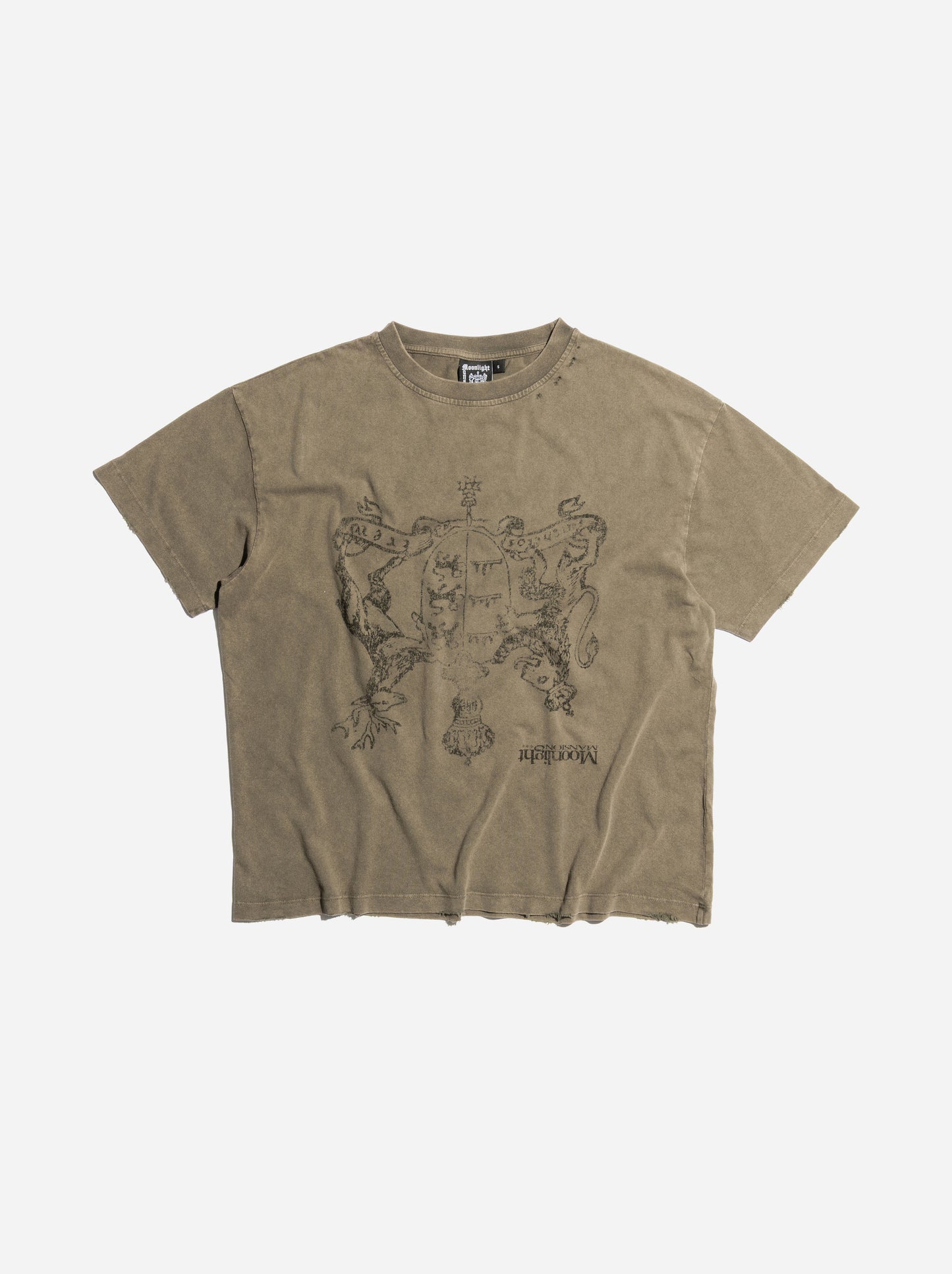 COAT OF ARMS T-SHIRT - BROWN