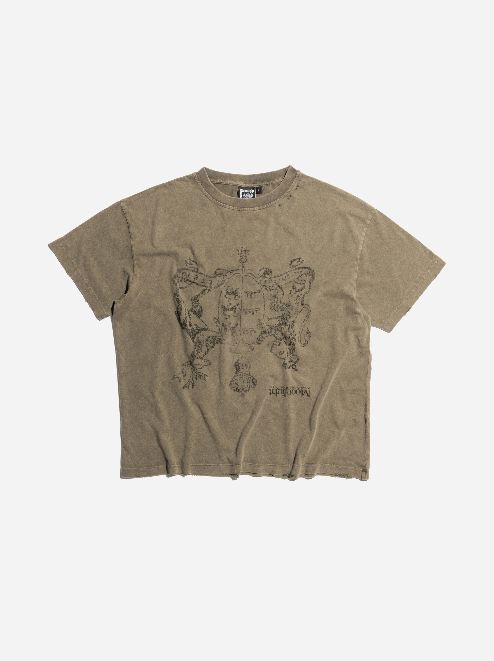 COAT OF ARMS T-SHIRT - BROWN