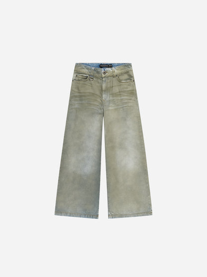 SILHOUETTE DENIM - USED GREEN