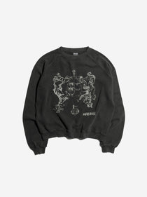 COAT OF ARMS SWEATER - BLACK