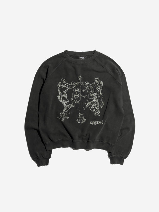 COAT OF ARMS SWEATER - BLACK