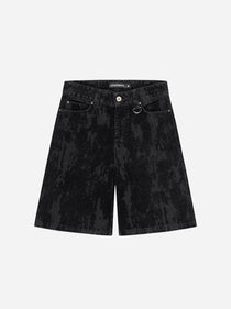 SILHOUETTE JORTS - VELOUR