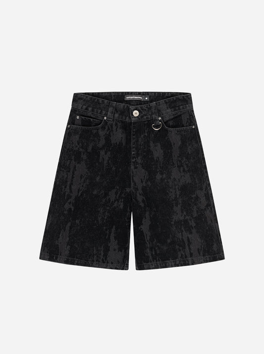 SILHOUETTE JORTS - VELOUR