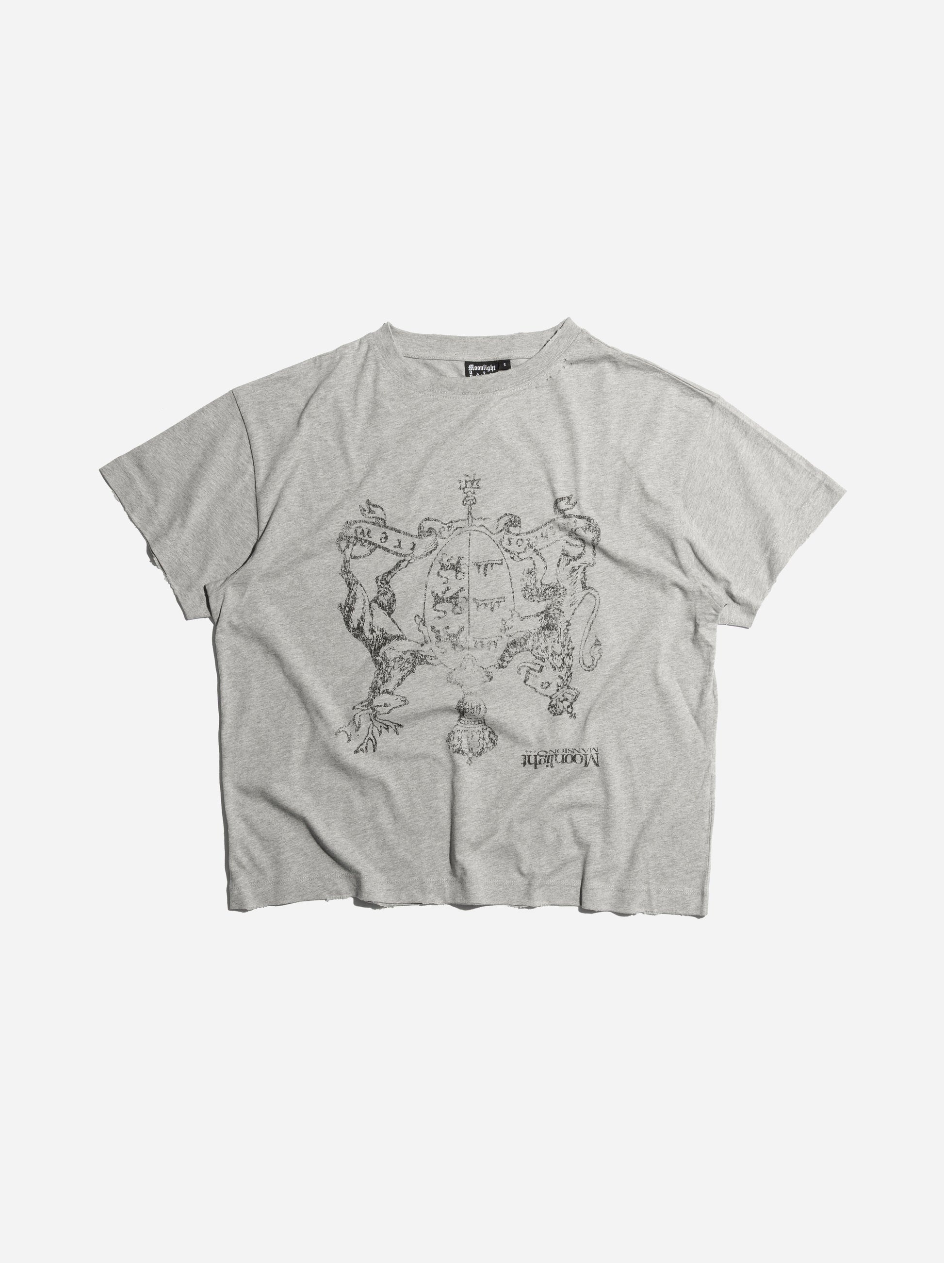COAT OF ARMS T-SHIRT - GREY