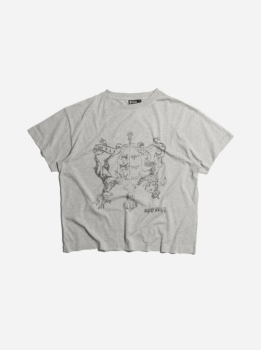 COAT OF ARMS T-SHIRT - GREY