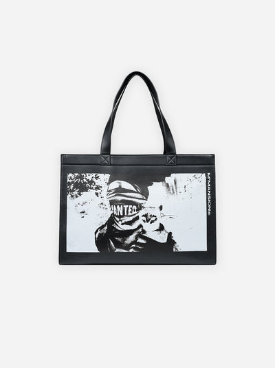 LEATHER SHOPPER BAG