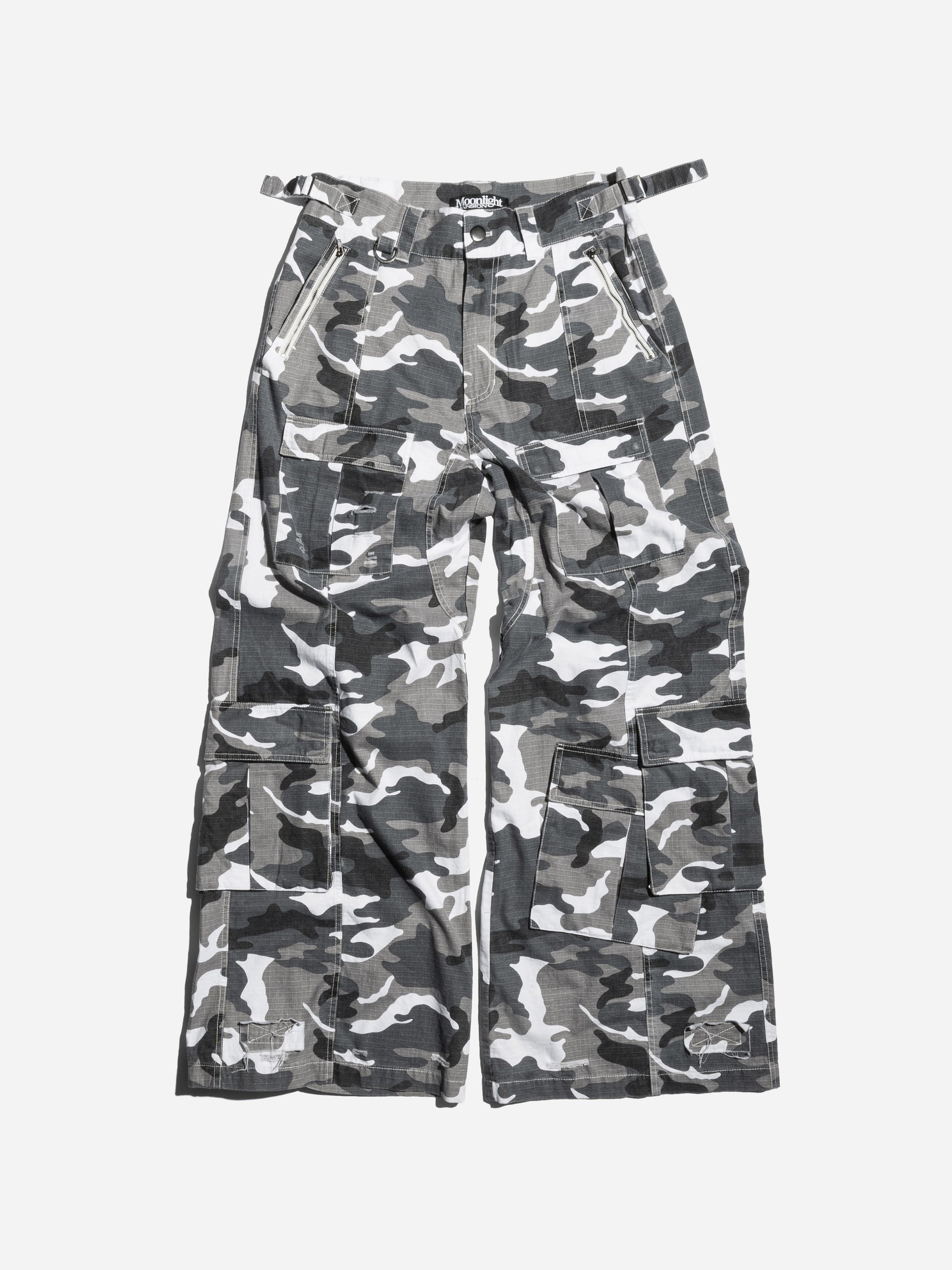 MILITARY CARGOPANTS - SNOW CAMO