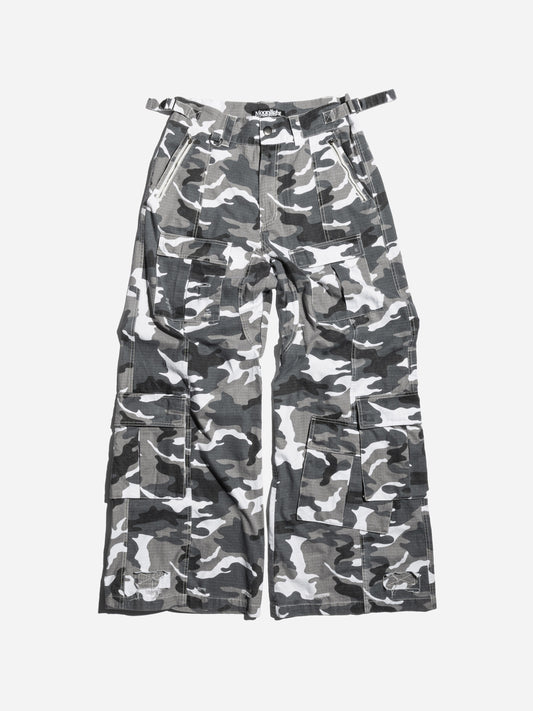 MILITARY CARGOPANTS - SNOW CAMO