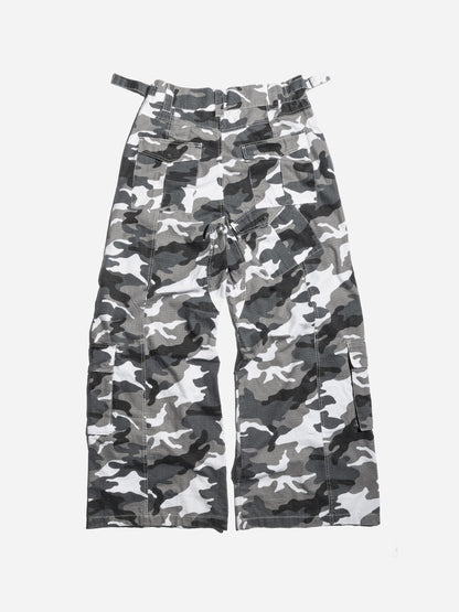 MILITARY CARGOPANTS - SNOW CAMO
