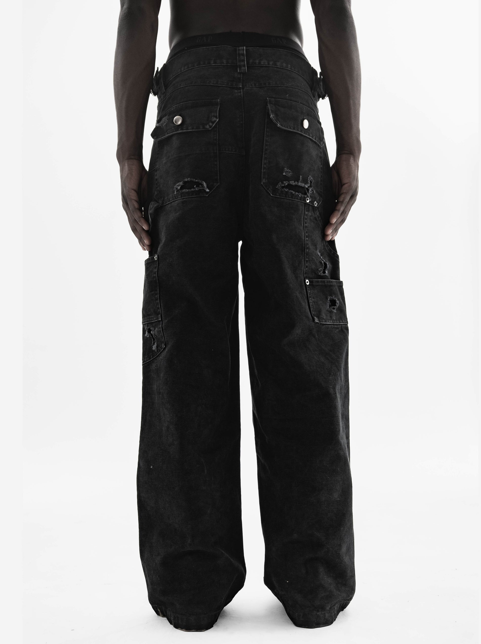 CARPENTER PANTS - BLACK