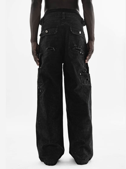 CARPENTER PANTS - BLACK