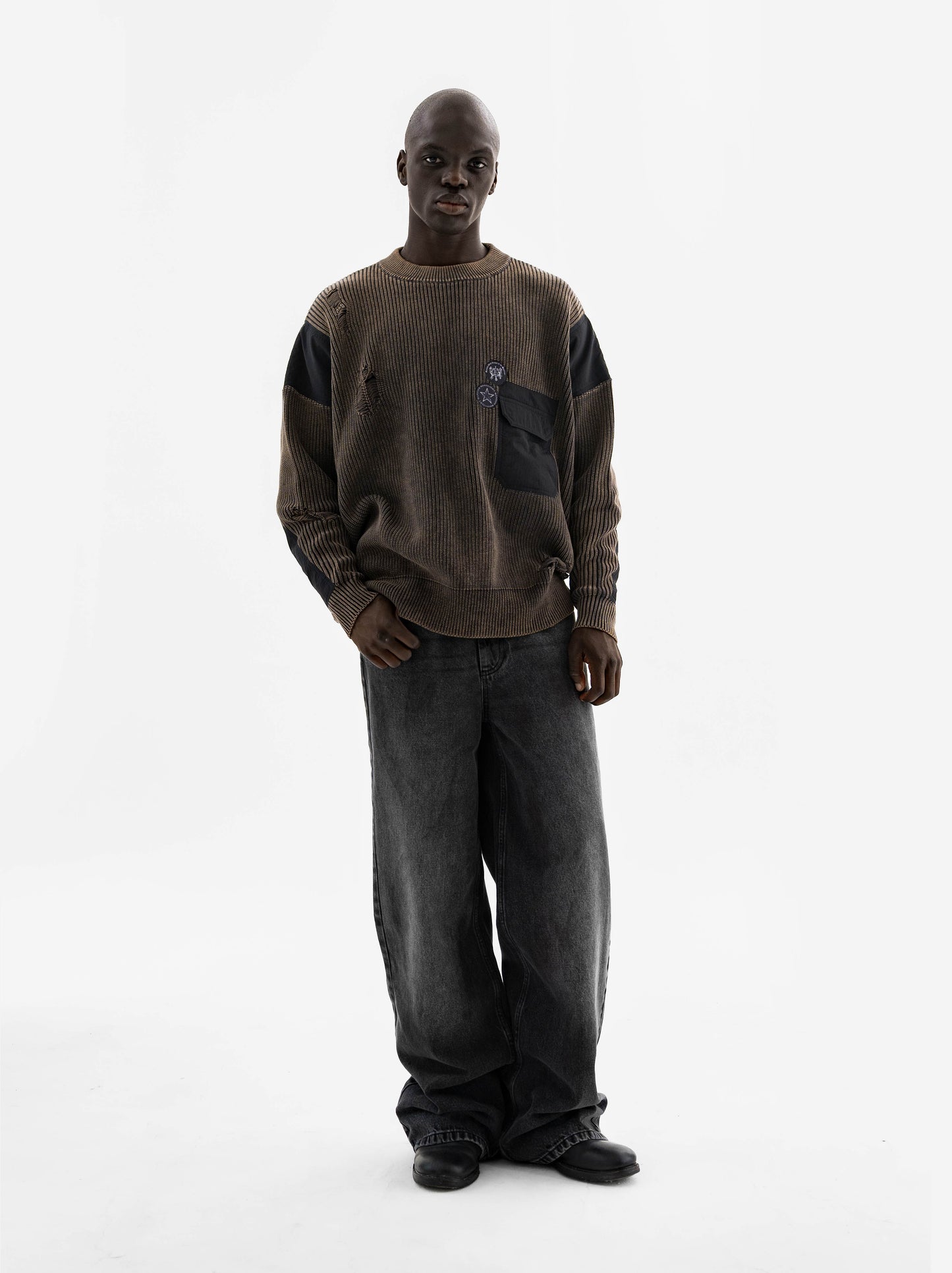 PATROL KNIT - BROWN