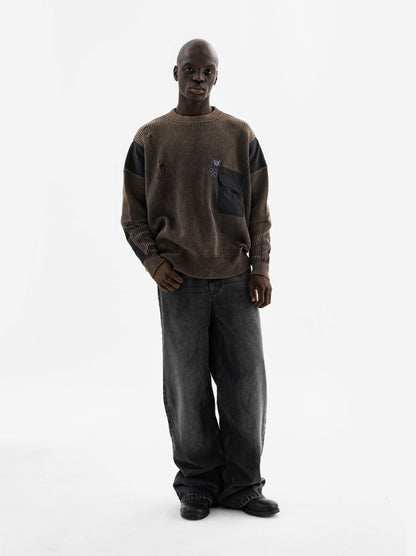 PATROL KNIT - BROWN