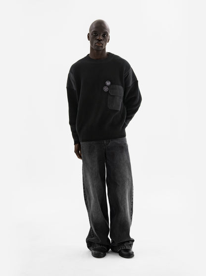 PATROL KNIT - BLACK