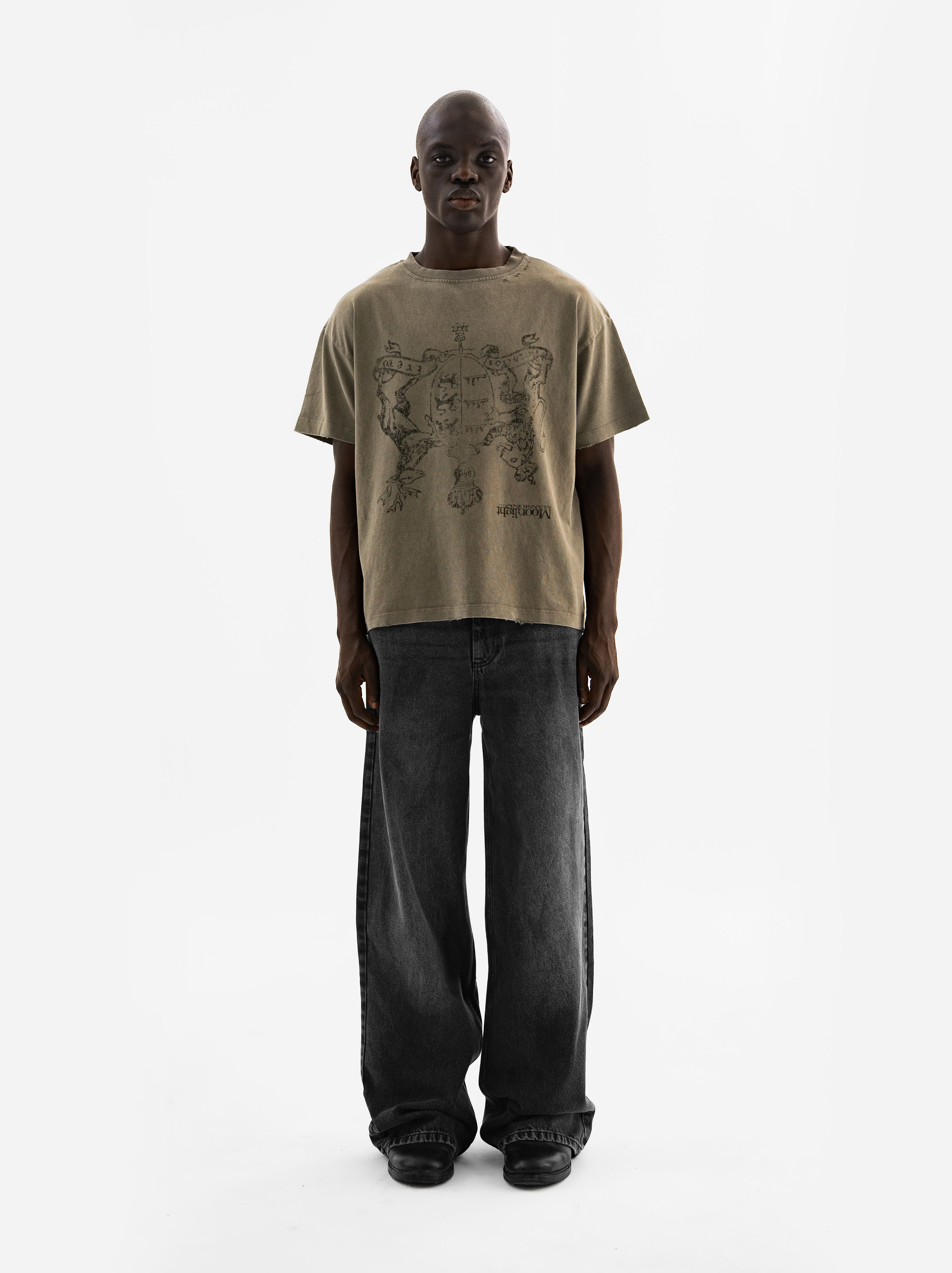 COAT T-SHIRT - BROWN