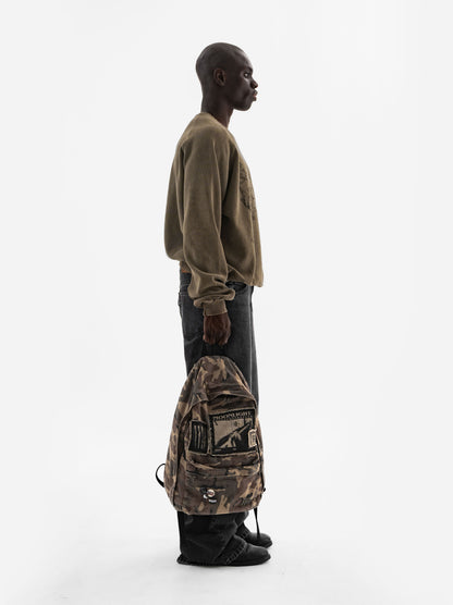 EMBLEM BACKPACK - CAMO