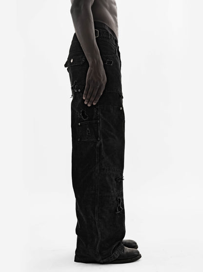 CARPENTER PANTS - BLACK